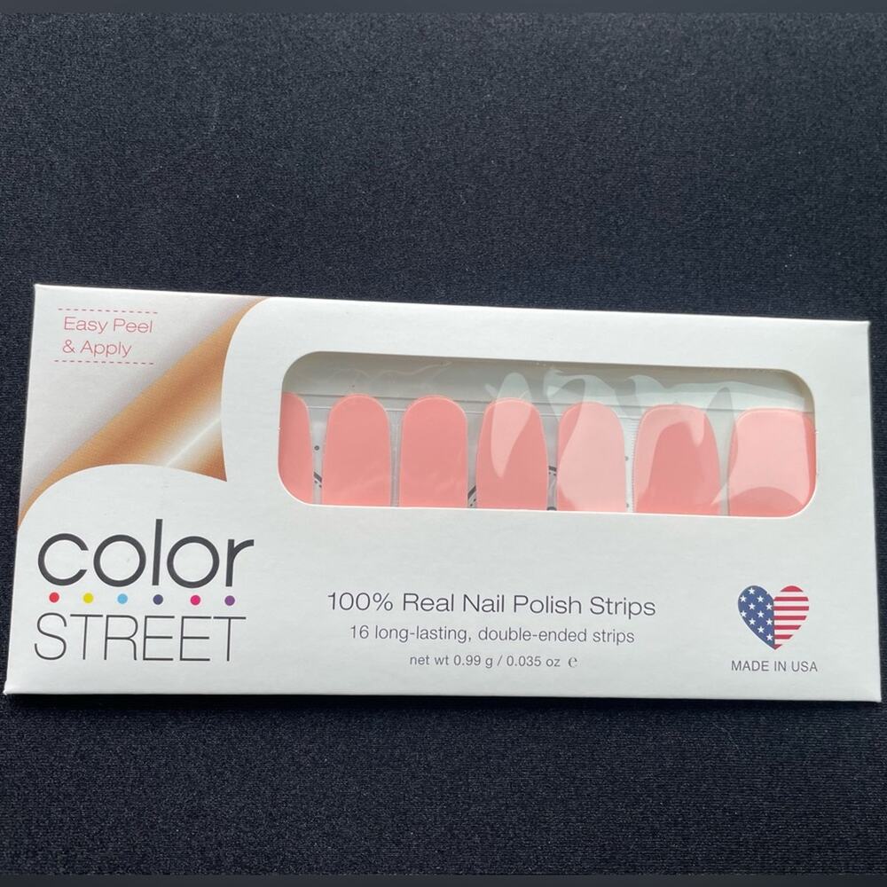 Color Street Charleston Blush Rare HTF Original Small Package Pink